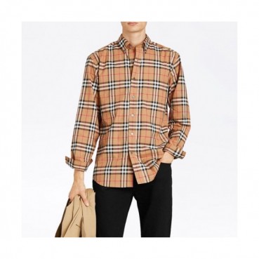 [버버리]Burberry 2020 Mens Vintage Check Tshirts - 버버리 2020 남성 빈티지 체크 셔츠 Bur02257x.Size(s 