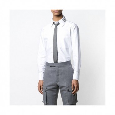 [톰브라운]Thom Browne 2020 Mens Strap Cotton Tshirts - 톰브라운 2020 남성 스트랩 코튼 셔츠 Thom0598x.Size(s 