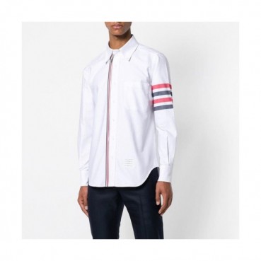 [톰브라운]Thom Browne 2020 Mens Strap Cotton Tshirts - 톰브라운 2020 남성 스트랩 코튼 셔츠 Thom0591x.Size(s 