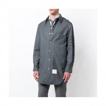 Thom Browne 2020 Mens Strap Cotton Hood Tshirts - 톰브라운 2020 남성 스트랩 코튼 후드 셔츠 Thom0574x.Size(s 