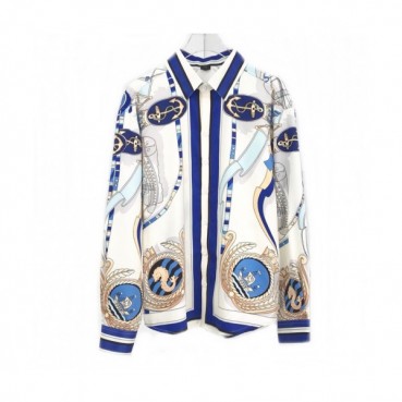 [베르사체]Versace 2020 Mens Silk Tshirts - 베르사체 2020 남성 실크 셔츠 Ver0533x.Size(m 