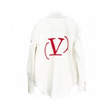 Valentino 2020 Mens Logo Casual Denim Tshirts - 발렌티노 2020 남성 로고 캐쥬얼 데님 셔츠 Val0349x.Size(m 