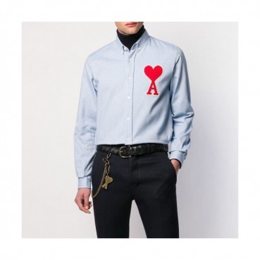 Ami Mens Cotton Shirts - 아미 남성 캐쥬얼 셔츠 
