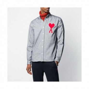 Ami Mens Cotton Shirts - 아미 남성 캐쥬얼 셔츠 
