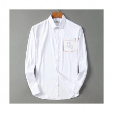 [에르메스]Hermes 2020 Mens Classic Cotton Tshirts - 에르메스 2020 남성 클래식 코튼 셔츠 Her0377x.Size(m 