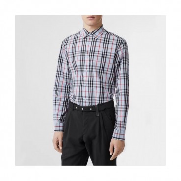 [버버리]Burberry 2020 Mens Vintage Casual Cotton Tshirts - 버버리 2020 남성 빈티지 캐쥬얼 코튼 셔츠 Bur01873x.Size(s 