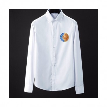 [베르사체]Versace 2019 Mens Medusa Logo Cotton Shirts - 베르사체 2019 남성 메두사 로고 코튼 셔츠 Ver0453x.Size(m 