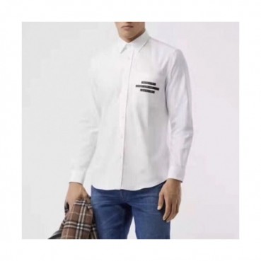 Burberry 2019 Mens Classic Casual Cotton Tshirts - 버버리 2019 남성 클래식 캐쥬얼 코튼 셔츠 Bur01767x.Size(s 