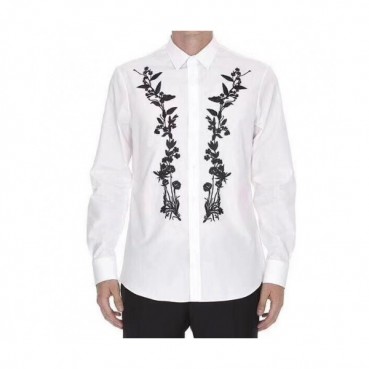 Alexander McQueen 2019 Mens Business Cotton Tshirts - 알렉산더 맥퀸 2019  남성 비지니스 코튼 셔츠 Ale0078x.Size(m 