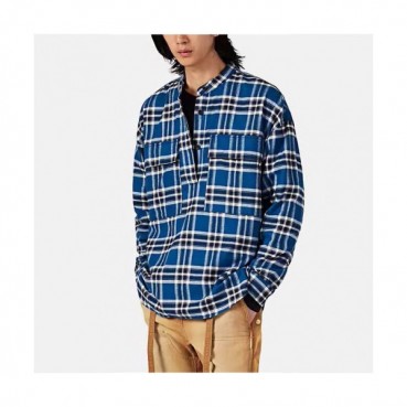 Fear of god 2019 Mens Oversize Minimal Linen shirt  - 피어오브갓 2019 남성 오버사이즈 미니멀 린넨 셔츠 Fea0068x.Size(xs 