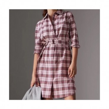 Burberry 2019 Womens Vintage Cotton Shirt - 버버리 2019 여성 빈티지 코튼 셔츠 Bur01620x.Size(s 