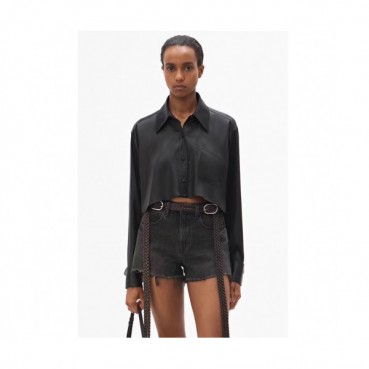 Alexsander Wang 2019 Womens Trendy Silk Shirt - 알렉산더왕 2019 여성 트렌디 실크 셔츠 Alw0044x.Size(s 