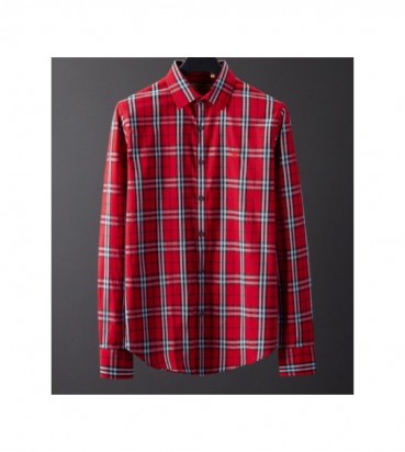 Burberry 2019 Mens Vintage Logo Cotton shirt - 버버리 2019 남성 빈티지 로고 코튼 셔츠 Bur01568x.Size(m 