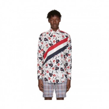 Thom Browne 2019 Mens Strap Cotton Shirt - 톰브라운 2019 남성 스트랩 코튼 셔츠 Thom0434x.Size(s 
