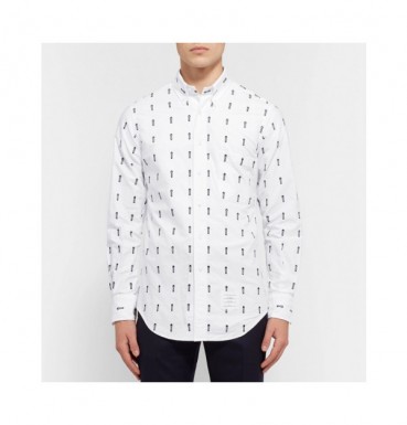 Thom Browne 2019 Mens Strap Cotton Shirt - 톰브라운 2019 남성 스트랩 코튼 셔츠 Thom0429x.Size(s 