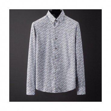 Burberry 2019 Mens Vintage Logo Cotton shirt - 버버리 2019 남성 빈티지 로고 코튼 셔츠 Bur01481x.Size(m 