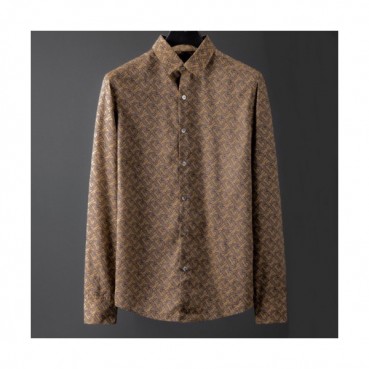 Burberry 2019 Mens Vintage Logo Cotton shirt - 버버리 2019 남성 빈티지 로고 코튼 셔츠 Bur01481x.Size(m 
