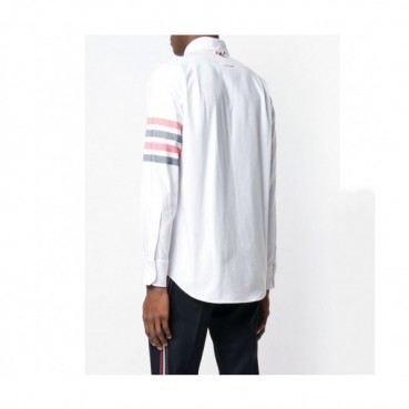 Thom Browne 2019 Mens Strap Cotton Shirt - 톰브라운 2019 남성 스트랩 코튼 셔츠 Thom0389x.Size(s 