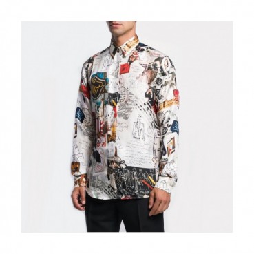 Fendi 2019 Mens Logo Casual Silket Tshirts - 펜디 2019 남성 로고 캐쥬얼 실켓 셔츠 Fen0359x.Size(m 