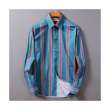 Burberry 2019 Mens Vintage Logo Cotton shirt - 버버리 2019 남성 빈티지 로고 코튼 셔츠 Bur01205x.Size(m 