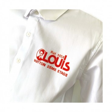 Louis vuitton 2019 Mens Logo Slim Fit Cotton shirt - 루이비통 2019 남성 로고 슬림핏 코튼 셔츠 Lou01273x.Size(m 