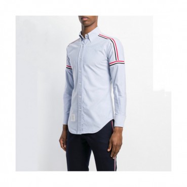 Thom Browne 2019 Mens Strap Cotton Tshirt - 톰브라운 2019 남성 스트랩 코튼 셔츠 Thom0278x.Size(s 