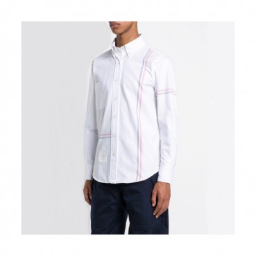 Thom Browne 2019 Mens Strap Cotton Tshirt - 톰브라운 2019 남성 스트랩 코튼 셔츠 Thom0257x.Size(s 