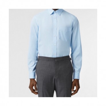 Burberry 2019 Mens Vintage Logo Slim Fit Cotton shirt - 버버리 2019 남성 빈티지 로고 슬림핏 코튼 셔츠 Bur1030x.Size(s 