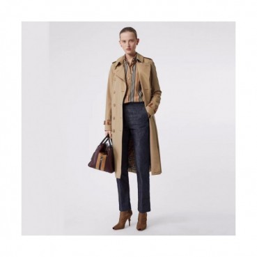 Burberry 2019 Womens Vintage Logo Slim Fit Cotton shirt - 버버리 2019 여성 빈티지 로고 슬림핏 코튼 셔츠 Bur0946x.Size(s 