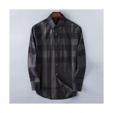 Burberry 2019 Mens Vintage Logo Slim Fit Cotton shirt - 버버리 2019 남성 빈티지 로고 슬림핏 코튼 셔츠 Bur0932x.Size(s 
