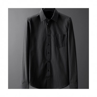 Louisvuitton 2019 Mens Logo Slim Fit Cotton shirt - 루이비통  남성 로고 슬림핏 코튼 셔츠 LOUST0045.Size(M 