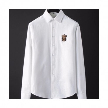 Dolce&Gabbana 2019 Mens Logo Slim Fit Cotton Tshirt - 돌체앤가바나 남성 로고 슬림핏 코튼 셔츠 DOLST0002.Size(M