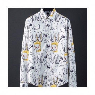 Prada 2019 Mens Cajual Logo Cotton Sleeved Shirts - 프라다 2019 남성 캐쥬얼 로고 코튼 셔츠 PRAST0025.Size(M 