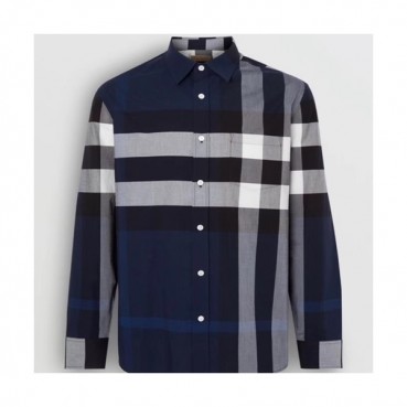 Burberry 2019 Mens Logo Slim Fit  Tshirt - 버버리 남성 로고 슬림핏 셔츠 BURST0196.Size(M