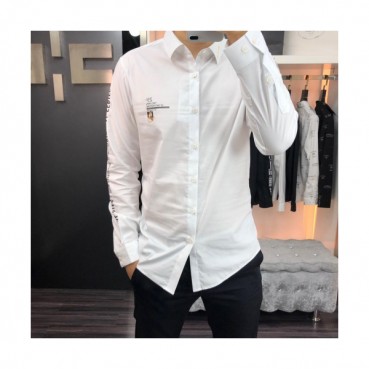 Off-White 2019 Mens Logo Slim Fit Cotton Tshirt 