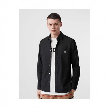 Burberry 2019 Mens white Cotton Sleeved shirt - 버버리 남성 화이트 코튼 셔츠 Burst0052.Size(s 