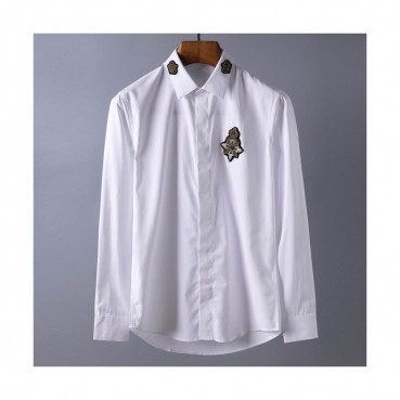 Dolce&Gabbana 2019 Mens Logo Slim Fit Cotton Tshirt - 돌체앤가바나 남성 로고 슬림핏 코튼 셔츠 Dol0203x.Size(m
