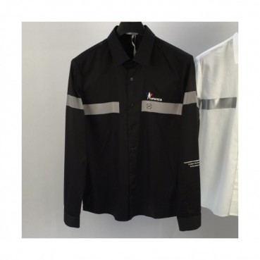 Moncler 2019 Mens Slim Fit Cotton Tshirt - 몽클레어 남성 신상 슬림핏 코튼 셔츠 Moc0474x.Size(m 