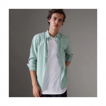 Burberry 2019 Mens Classic Check Cotton T-shirt 