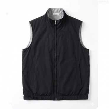 브루넬로쿠치넬리 남성 다운 베스트 - Brunello Cucinelli Mens Down Vest 