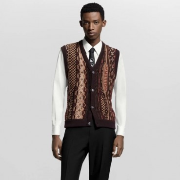 루이비통 남성 브이넥 베스트 - Louis vuitton Mens V