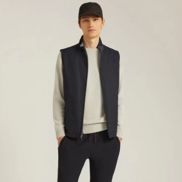 로로피아나 남성 양면 베스트 - Loro Piana Mens Basic Vest 