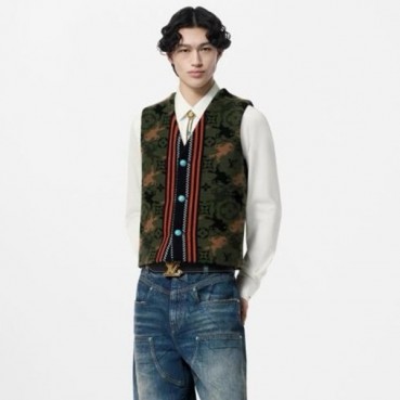 루이비통 남성 브이넥 베스트 - Louis vuitton Mens V