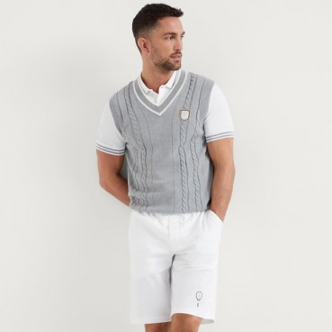 브루넬로쿠치넬리 남성 브이넥 베스트 - Brunello Cucinelli Mens V