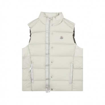 몽클레어 남성 화이트 덕다운 베스트 - Moncler Mens White Vest 