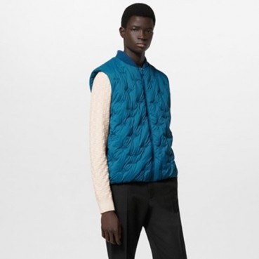 루이비통 남성 블루 다운 베스트 - Louis vuitton Mens Blue Vest 