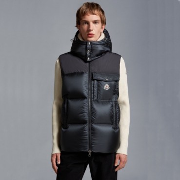 몽클레어 남성 그린 구스다운 베스트 - Moncler Mens Green Vest 