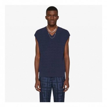 펜디 남성 네이비 베스트 - Fendi Mens Navy Vest 