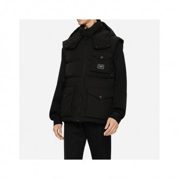 돌체앤가바나 남성 덕다운 패딩 - Dolce&Gabbana Mens Down Vest 