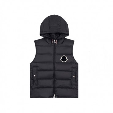 몽클레어 남성 블랙 다운 베스트 - Moncler Mens Black Vest 